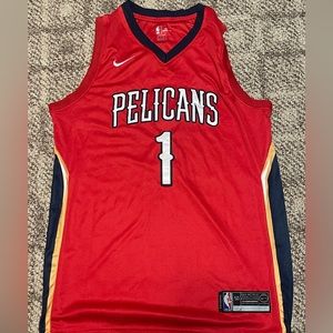 Zion Williamson mens 50 Nike nba Pelicans #1 jersey